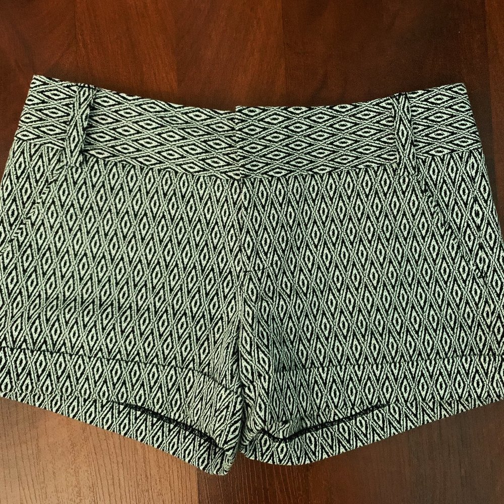 Aztec Printed Cuffed Shorts